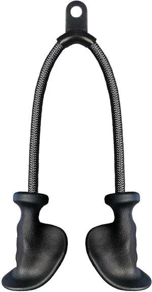 Ergonomic Tricep Rope Pulldown Attachments, Upgraded 27 32 40 & 47 Inch Extra Long Triceps Rope Cable Attachments for Gym, LAT Pull Down Bar for Cable Machine, Tricep Workout Cable Attachments