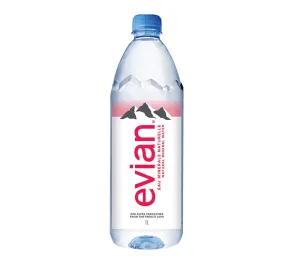 Evian Natural Mineral Water - 1L