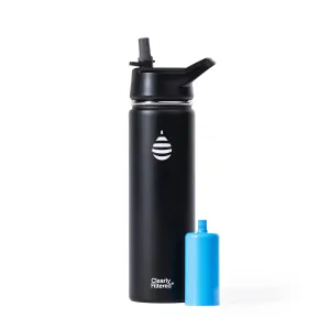 Filtered Stainless Steel Water Bottle