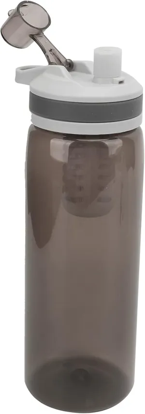 Filtered Water Bottle, Water Filter Camping with Lid 770ml ABS Water Filter Bottle for Camping Hiking (#3)