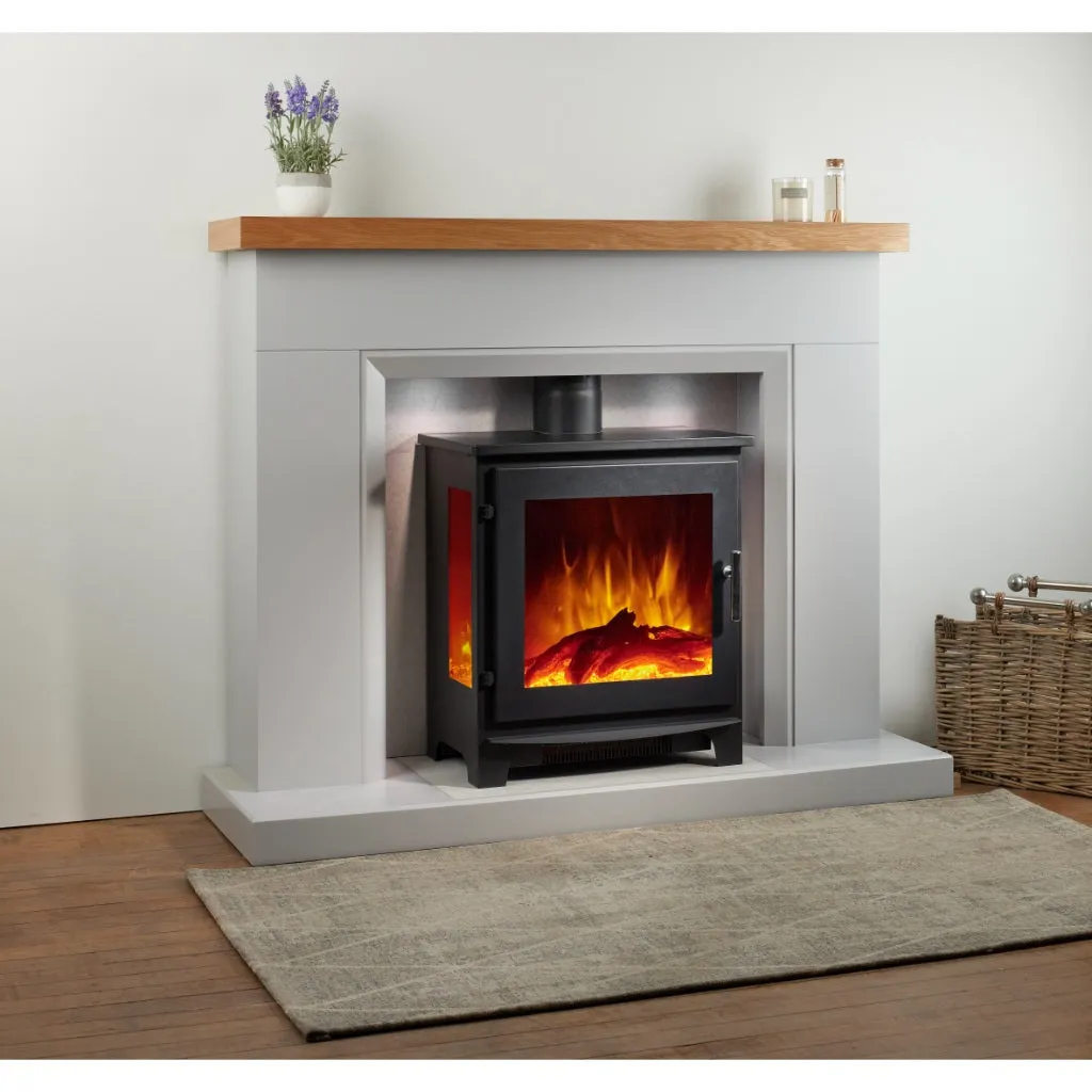 Flametek Trio 3-Sided Electric stove