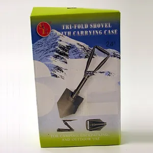 Folding Shovel with Carry Bag