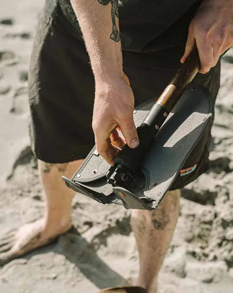 Folding Shovel with Sheath