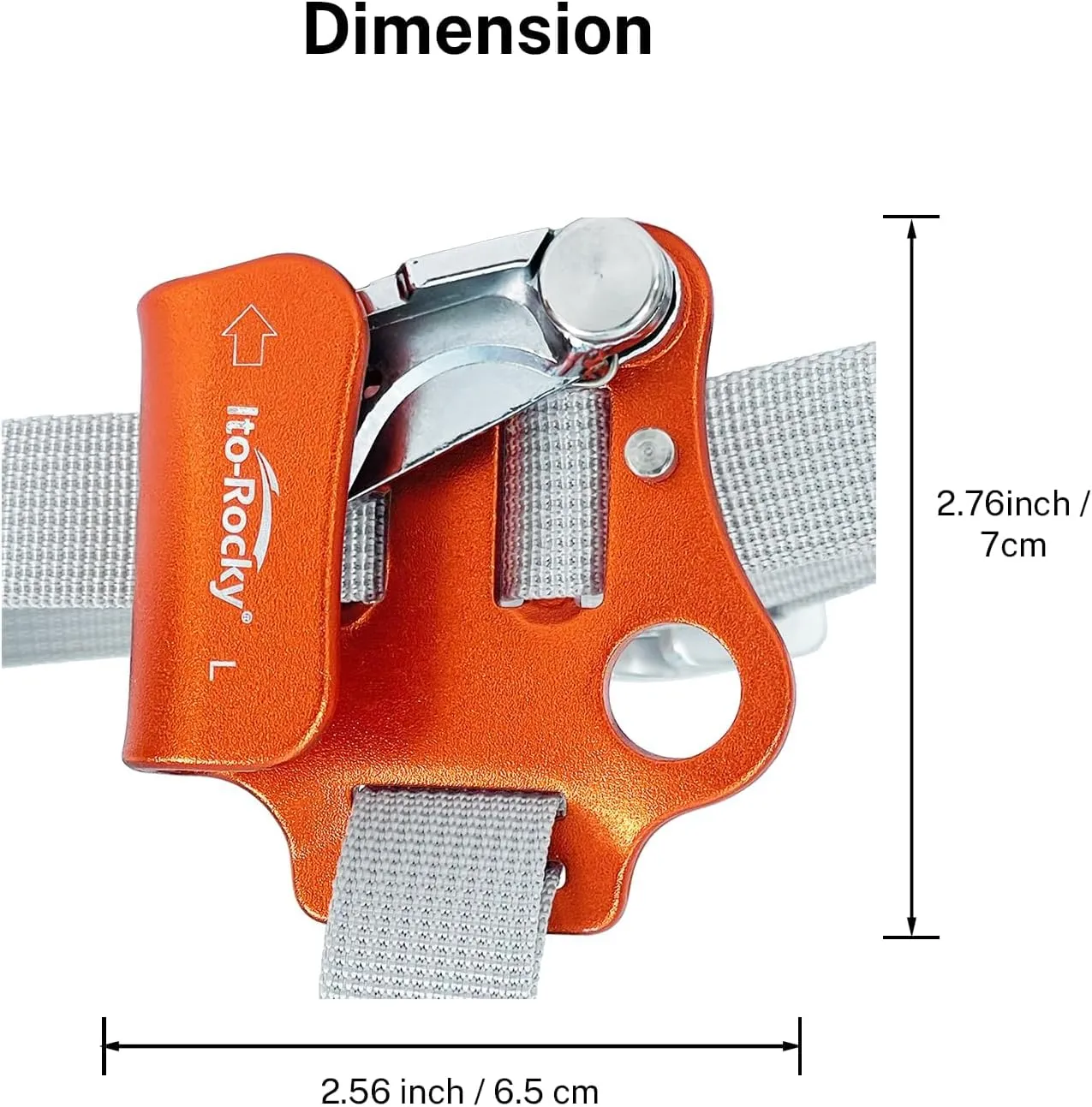 Foot Ascender Riser - Rope Climbing Equipment for SRT Climbing & Tree Arborist Climbing Device