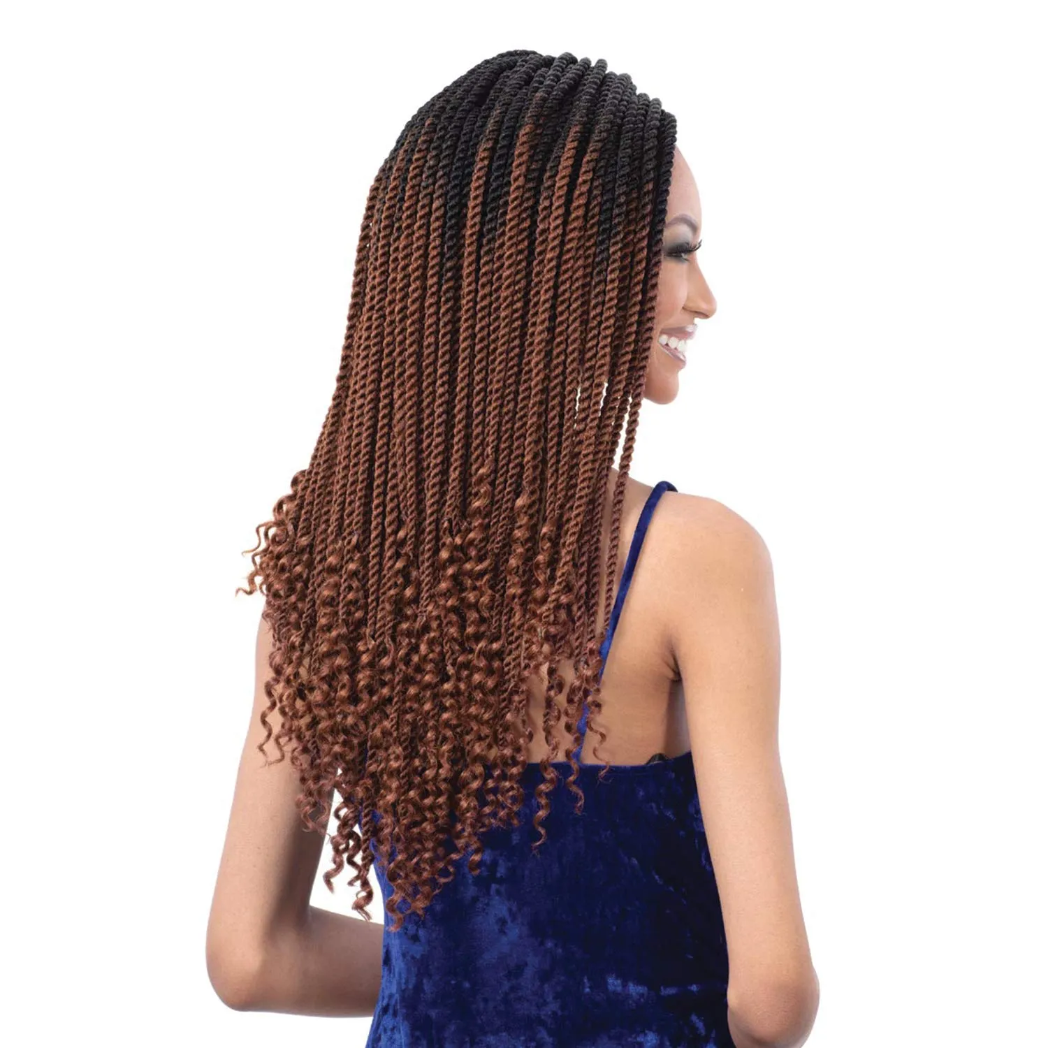 FreeTress Braids FreeTress Crochet Braids 3X Gorgeous Twist 18 (5-pack, 1)