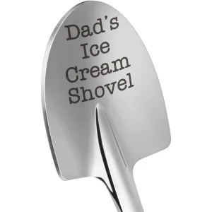 Funny Dad's Ice Cream Spoon Gifts for Dad Christmas Presents Step Dad, Bonus Dad, Husband - Unique Stocking Stuffers for Men Dad Birthday Father's Day for Papa Daddy Gift from Kids Daughter Son Wife