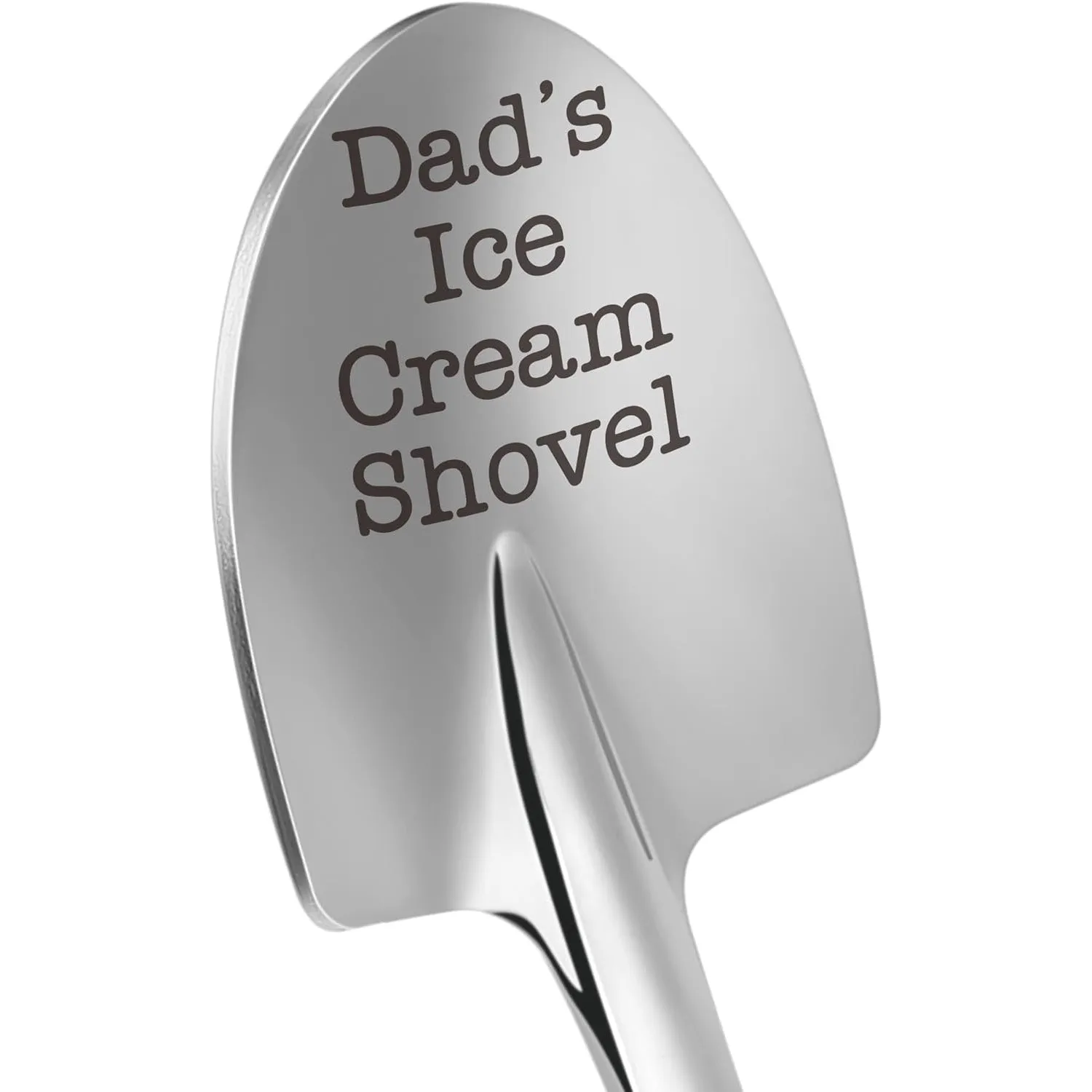 Funny Dad's Ice Cream Spoon Gifts for Dad Christmas Presents Step Dad, Bonus Dad, Husband - Unique Stocking Stuffers for Men Dad Birthday Father's Day for Papa Daddy Gift from Kids Daughter Son Wife