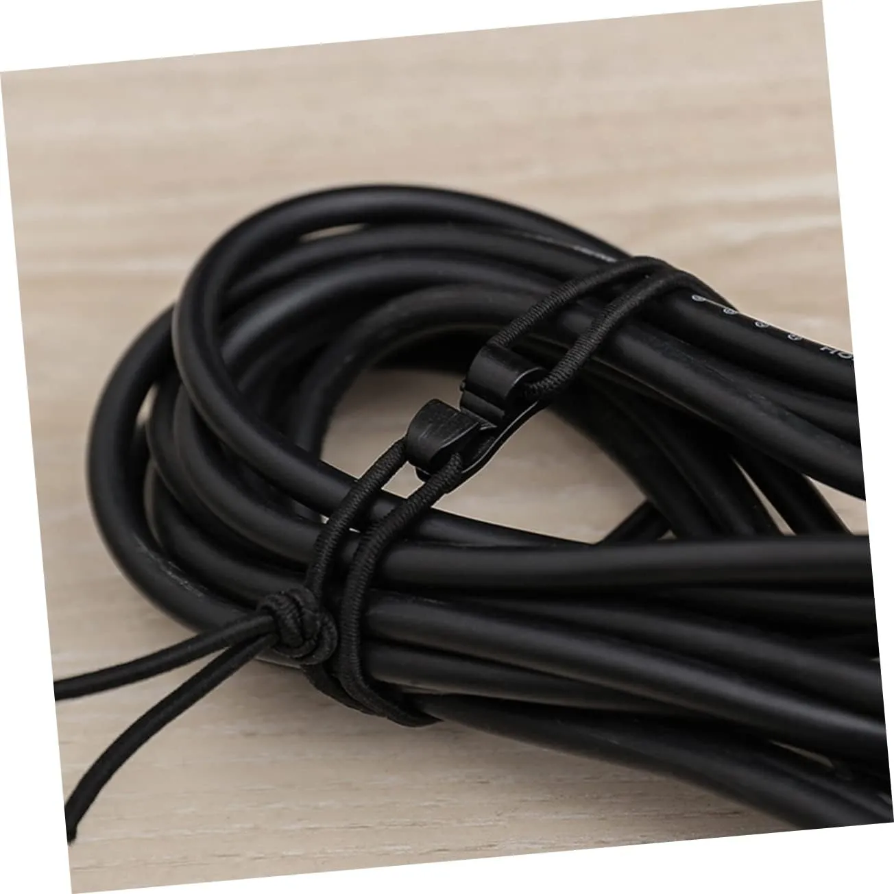 Garneck 40 Pcs String Storage Webbing Clip Bungee Cord Rope Lanyard Rope Cable Management Tool Back Pack