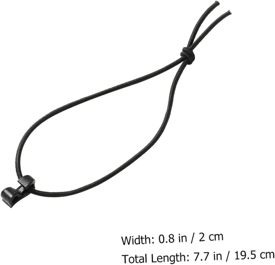 Garneck 40 Pcs String Storage Webbing Clip Bungee Cord Rope Lanyard Rope Cable Management Tool Back Pack