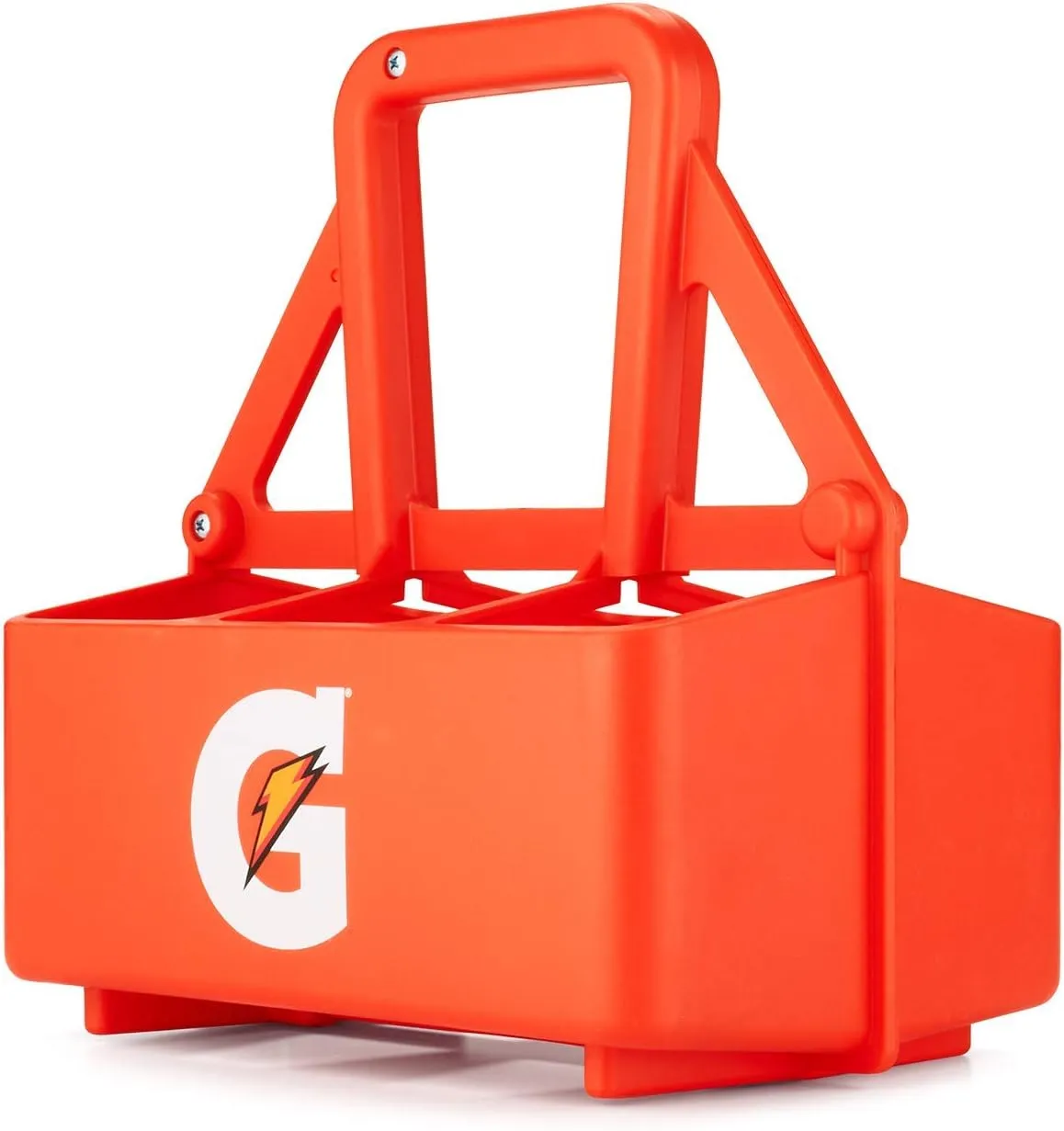 Gatorade 6-Pack Squeeze Bottle Carrier, Team Equipment, Orange