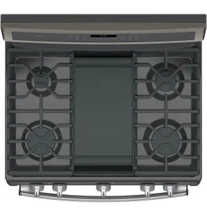 GE Profile™ 30" Free-Standing Gas Double Oven Convection Range (PGB960EEJ3ES) REFURBISHED 1 Year Warranty