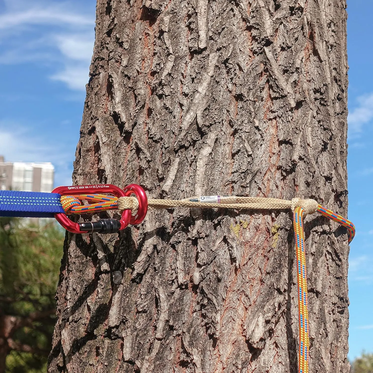 GM CLIMBING 6.8mm Endless Prusik Loop 15-inch 100% Technora 25kN Heat Resistant for Rappelling, Mountaineering, Rescue