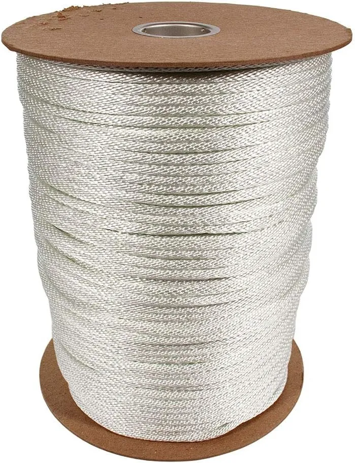 Golberg Diamond Braid Nylon Rope – 100% Nylon Utility Cord – Ideal for Camping, Outdoors, Boating, and Everyday Use – Made in The USA