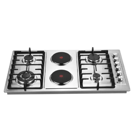 Goldair 4 Gas   2 Electric Hob   GGEH-915