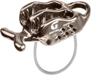 Grivel Master Pro Belay Device, Ascender, Use for Multiple Climbers