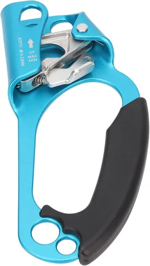 Hand Ascender, Mountaineering Rock Non Slip Strong Grip Spring Rope Ascender Mountaineering Supplies Climber Rigging for Rock Climbing