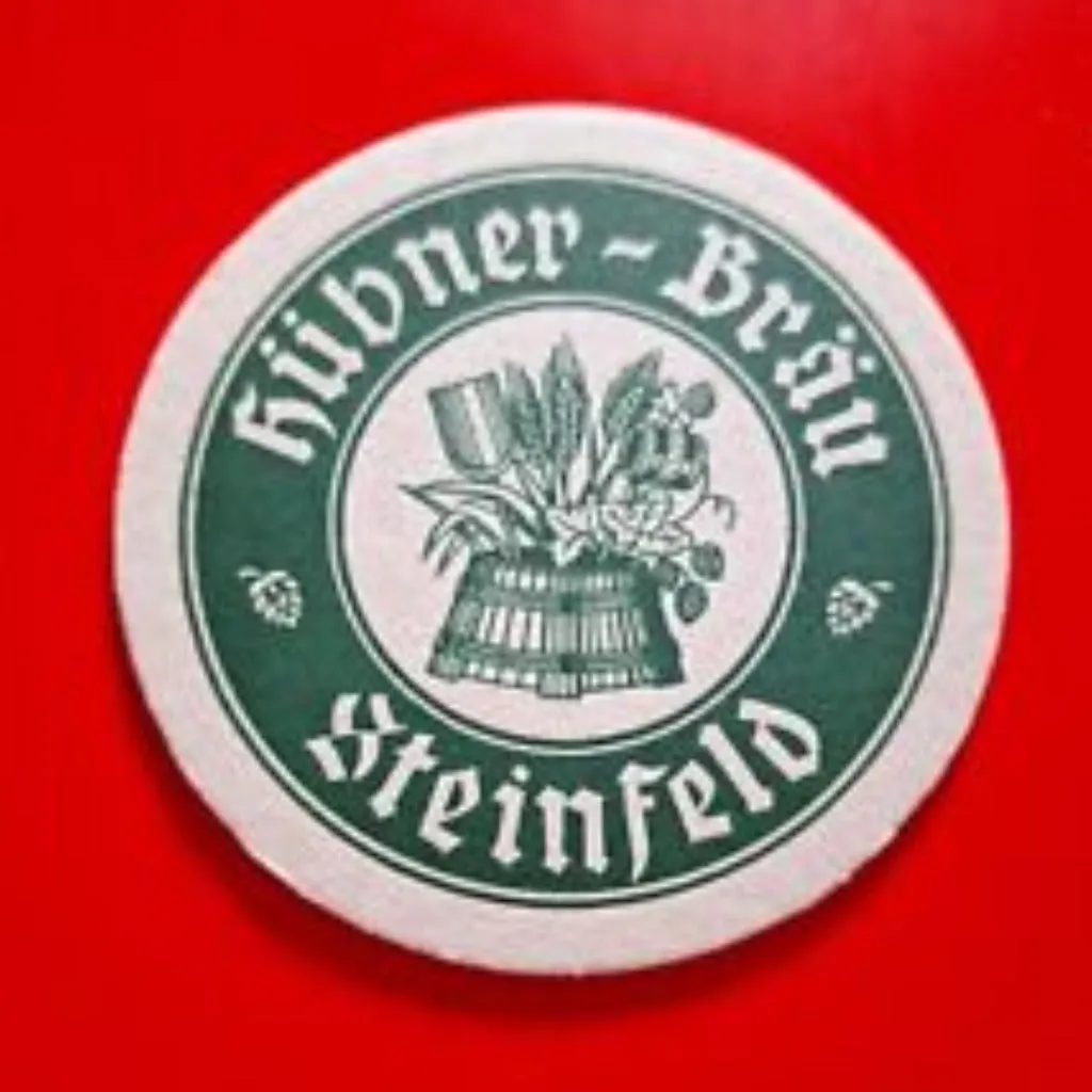 Hübner Bräu Steinfeld Steinfelder Hell