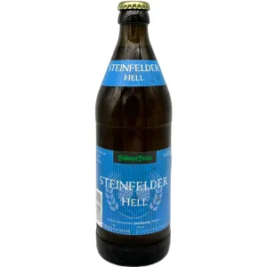 Hübner Bräu Steinfeld Steinfelder Hell