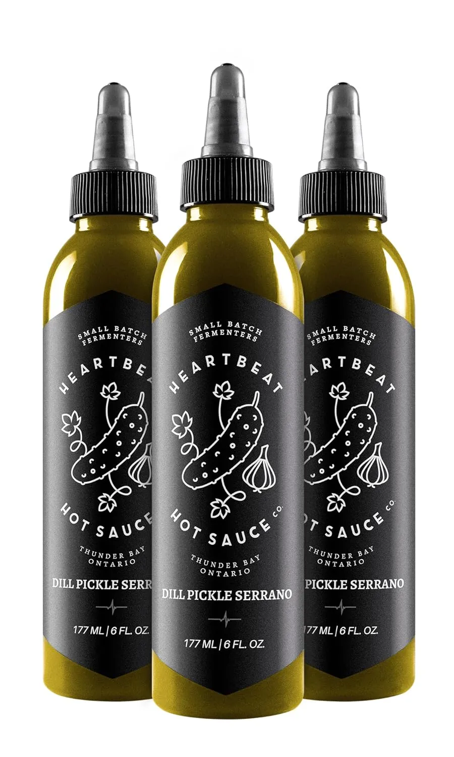 Heartbeat Hot Sauce Co. | Dill Pickle 6 oz. 3 pack