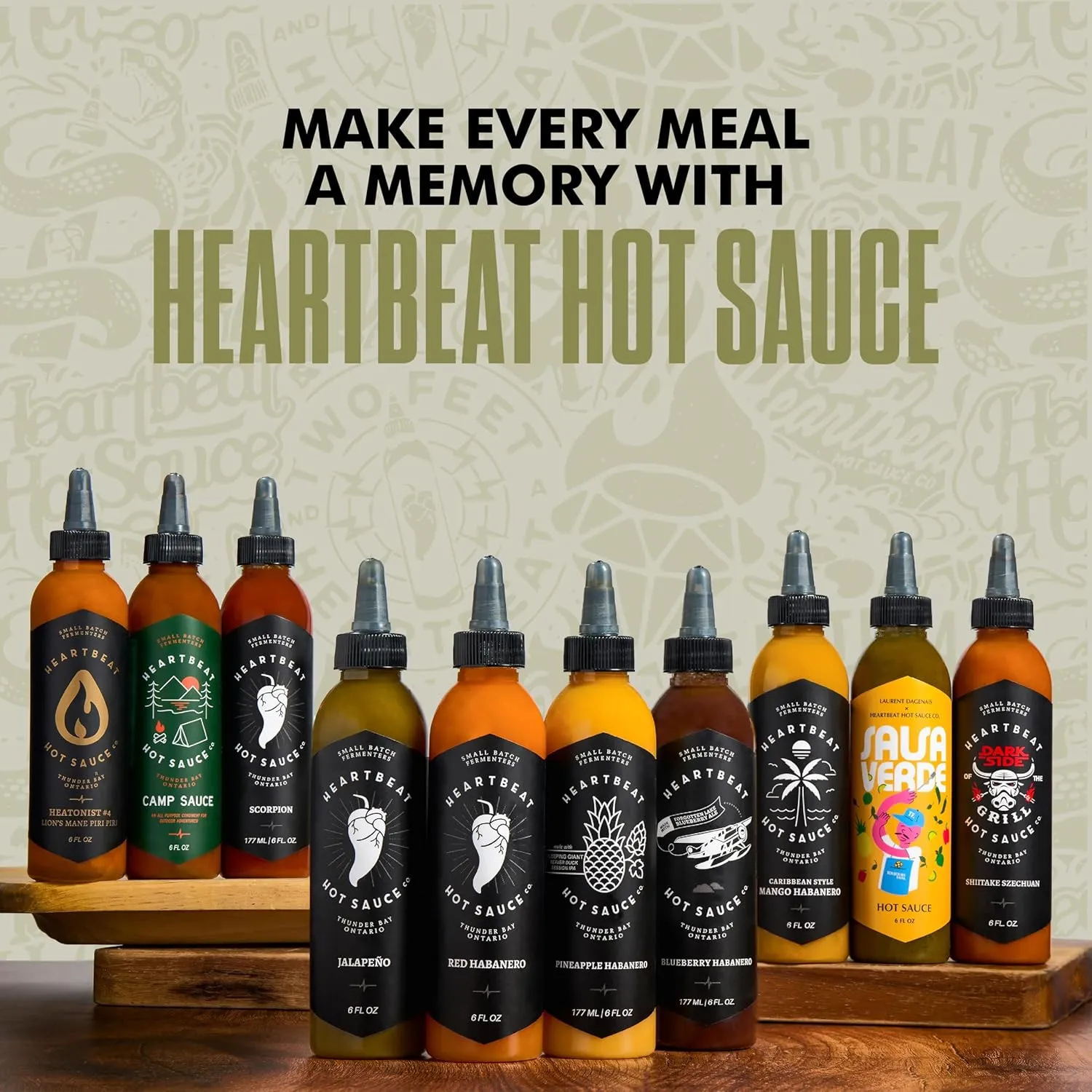 Heartbeat Hot Sauce Co. | Dill Pickle 6 oz. 3 pack