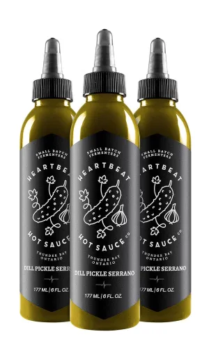 Heartbeat Hot Sauce Co. | Dill Pickle 6 oz. 3 pack