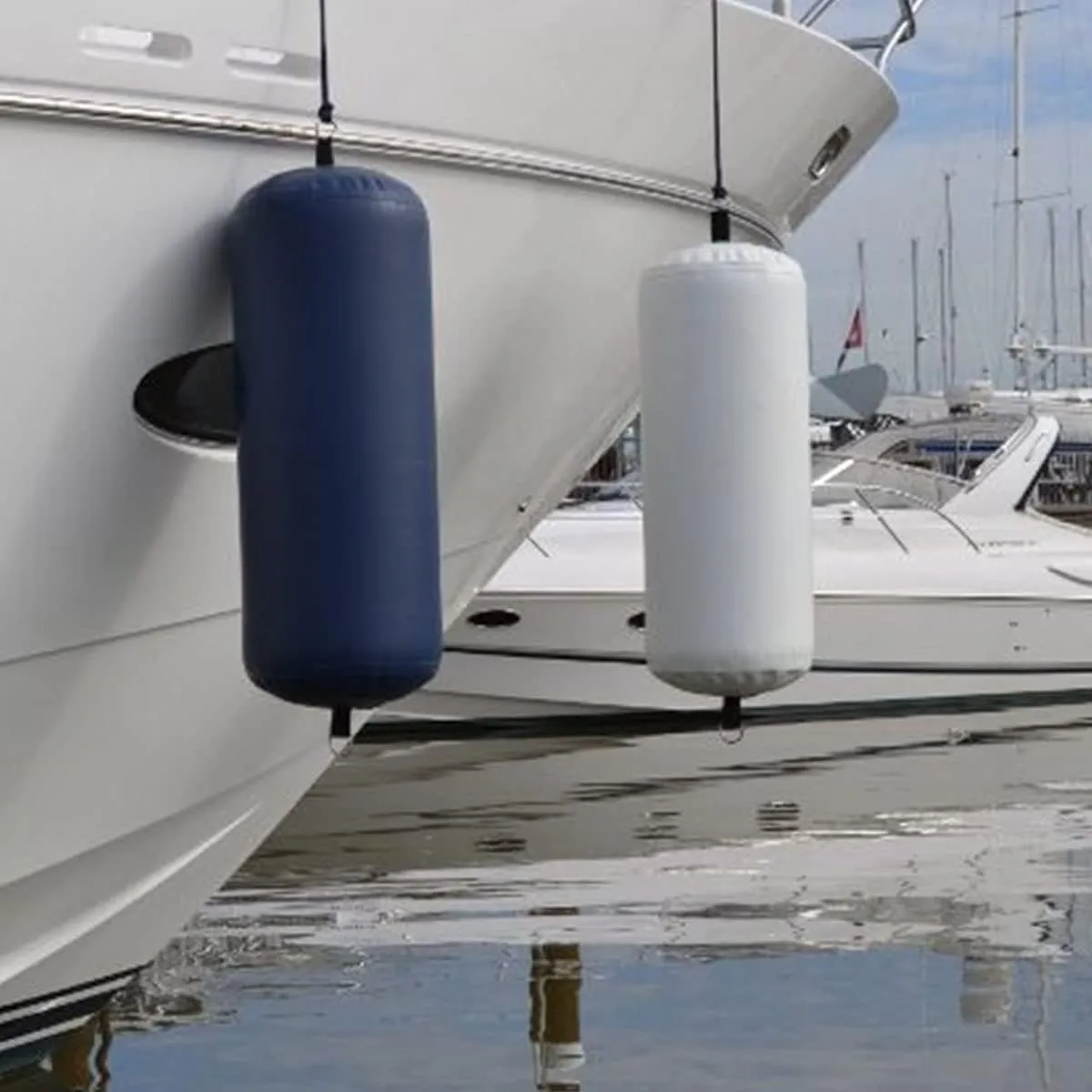 Heavy-Duty Inflatable PVC Fenders Stationary Dock Boats Yacht Sailboats