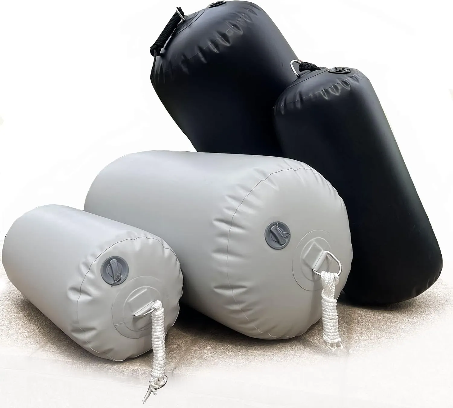 Heavy-Duty Inflatable PVC Fenders Stationary Dock Boats Yacht Sailboats