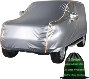 Heavy Duty SUV Cover Full Exterior Covers Waterproof All Weather Durability Car Cover UV Rain Protection Fit SUV 191" to 200"