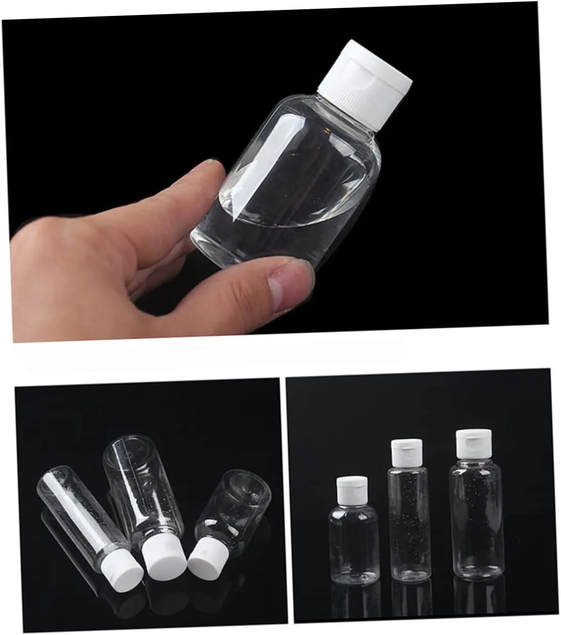 Housoutil Fine Mist Spray Bottle Spray Bottle 18 Pcs Spray Bottles Small Bottles Makeup Samples Travel Containers Toiletries with Cover Bottled
