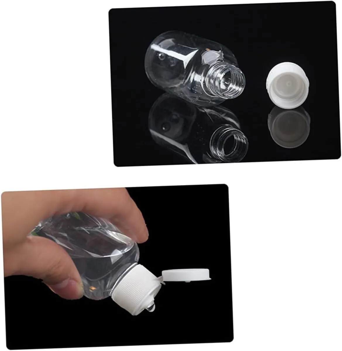 Housoutil Fine Mist Spray Bottle Spray Bottle 18 Pcs Spray Bottles Small Bottles Makeup Samples Travel Containers Toiletries with Cover Bottled
