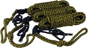 Hunter Safety System Non-Reflective Lifeline for Tree-Stand Hunting Safety Harness