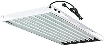 Hydro Crunch 4 ft. 8-Bulb 432-Watt T5 High Output Fluorescent Grow Light Fixture
