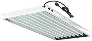 Hydro Crunch 4 ft. 8-Bulb 432-Watt T5 High Output Fluorescent Grow Light Fixture