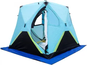 ice Fishing Tent ice Fishing shelter Insulated Portable Ice Fishing Tent for 2-3 People, Warm, Rainproof, Coldproof and Windproof(Color:3)