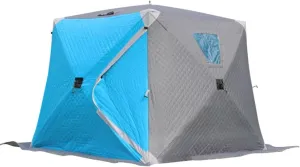 ice Fishing Tent ice Fishing shelter Insulated Winter Outdoor Thickened, Warm, Windproof, Snow and Ice Fishing Tent for 2-3 People, Portable and Free of Installation(Color:3)