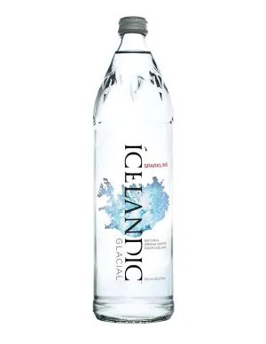 Icelandic Glacial, Sparkling Water Glass, 25 Fl Oz