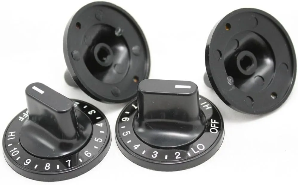 Jenn-Air 12200035 Range Surface Burner Knob, 4-pack Genuine Original Equipment Manufacturer (OEM) part for Jenn-Air