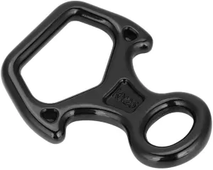 JEOZBM 25 KN Aluminum Climbing Figure 8 Descender, Figure 8 Belay Device, Downhill Equipment Rigging Plate, Rappelling Gear for Rock Climbing Working Aloft, Etc
