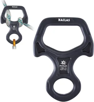 KAILAS Rescue Figure 8 Descender with Ears/Horns Rappelling Gear Belay Device Climbing Skills