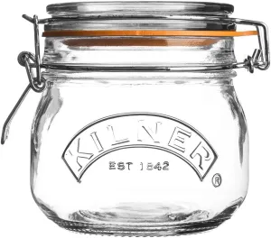 Kilner Round Swing Top Glass Jar | 17 oz