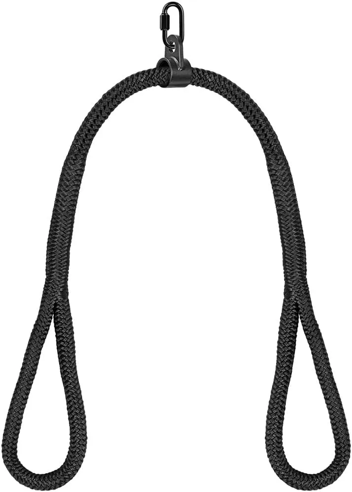 Kipika Tricep Rope 40 Inch - Heavy-Duty Nylon Gym Pull Down Rope for Cable Machine - Cable Machine Accessories for Home Gym - Cable Machine Attachments Pulley System