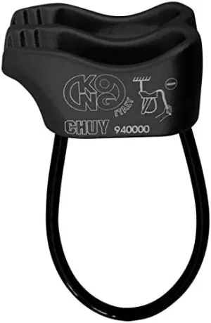 KONG CHUY Descender/BELAYER, Black