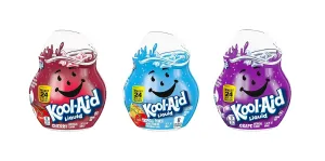 Kool-Aid Liquid Drink Mix Variety Pack (Cherry, Grape, & Tropical Punch), Pack of 3