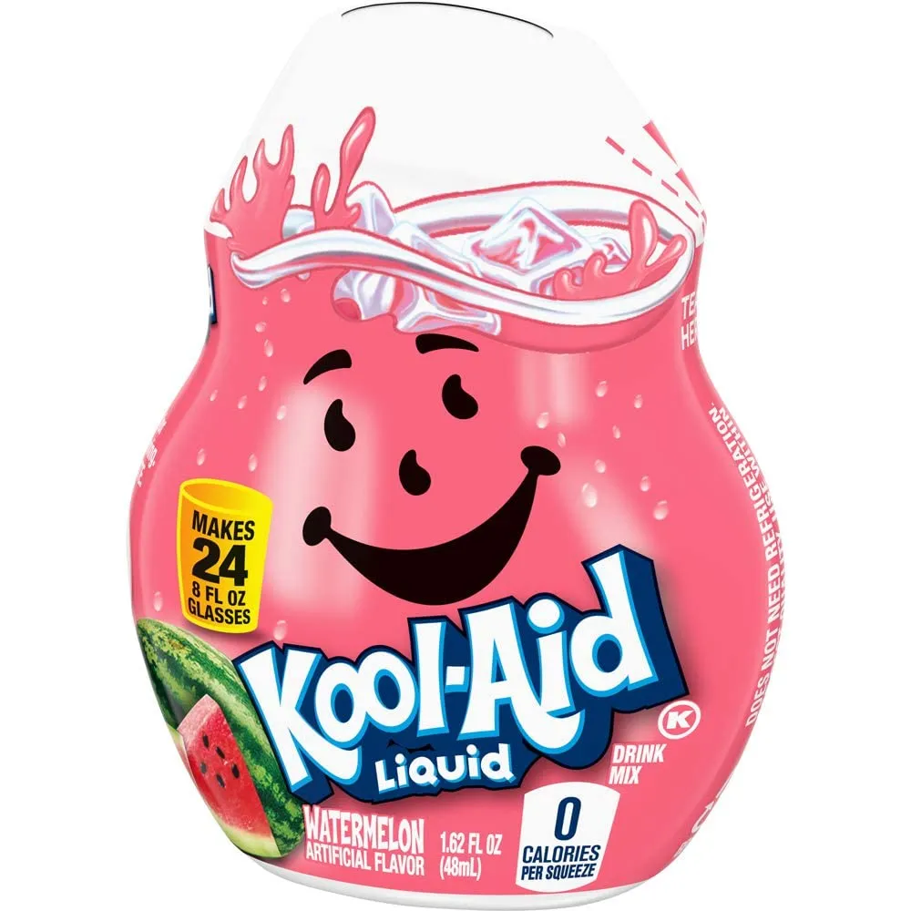 Kool-Aid Liquid Drink Mix - WATERMELON - 1.62 oz. (Pack of 3)
