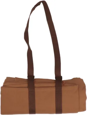 Large Thick Outdoor Portable Picnic Blanket, for Spring Outings in Parks and Beaches, Bottom, to Fold and Carry with Strap, Made of Durably Nylon and Cotton
