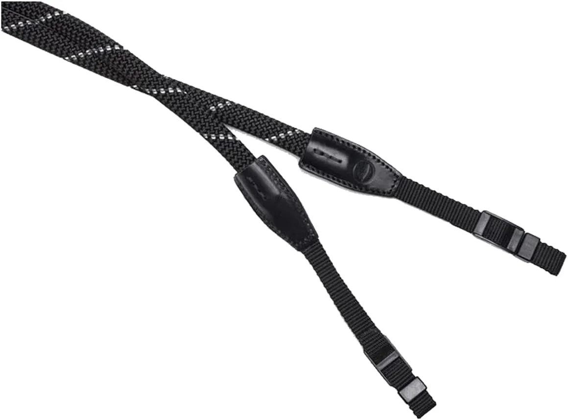 Leica 39" COOPH Nylon-Loop Rope Strap SO, Black Reflective