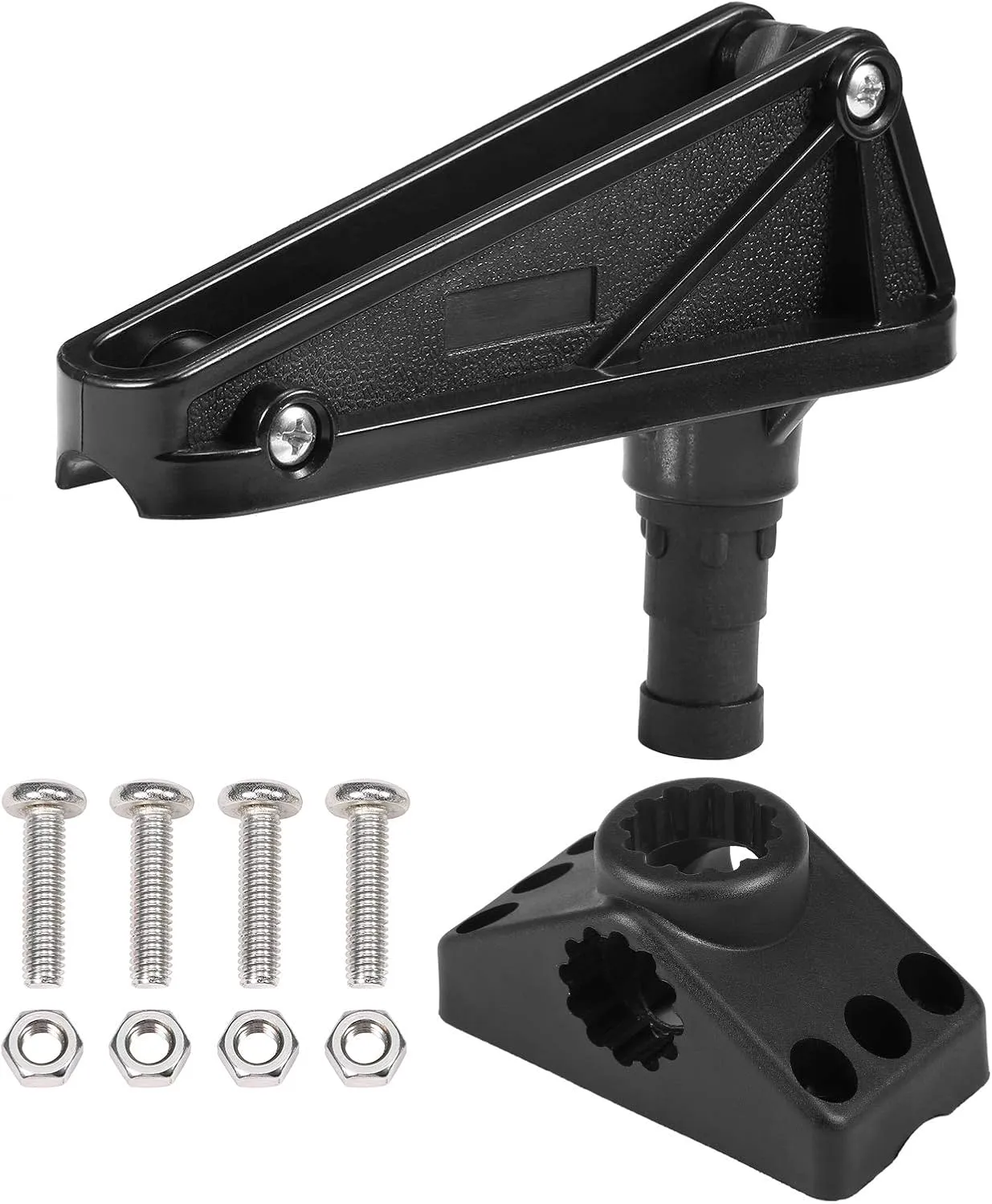 Lixada Anchor Lock Kayak Anchor Lock Boat Anchor Lock with Release System Side Deck Mount for Kayaks Canoe Small Boat Fishing