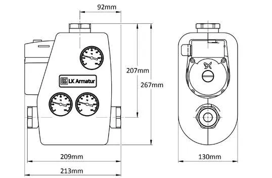 LK 810 ThermoMat 2.0G load unit