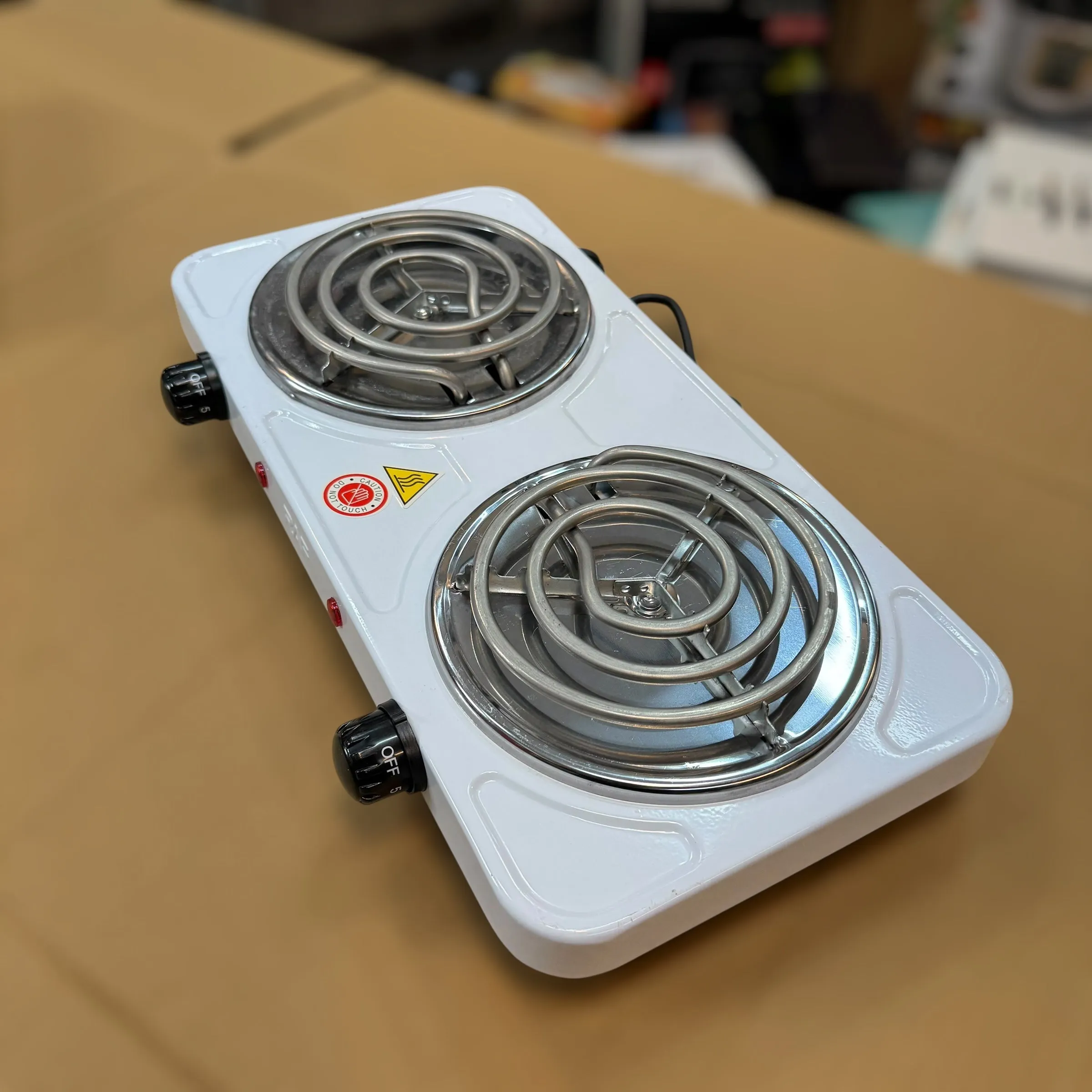 Lot Imported RAF Dual Burner Electric Stove