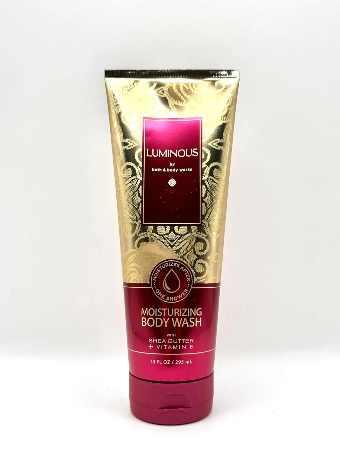 Luminous Moisturizing Body Wash with Shea Butter and Vitamin E, Ruby Currant Fragrance, 10 Fl Oz